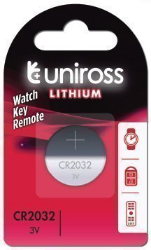 Uniross CR2016 Button Cell Lithium Battery (1pc)